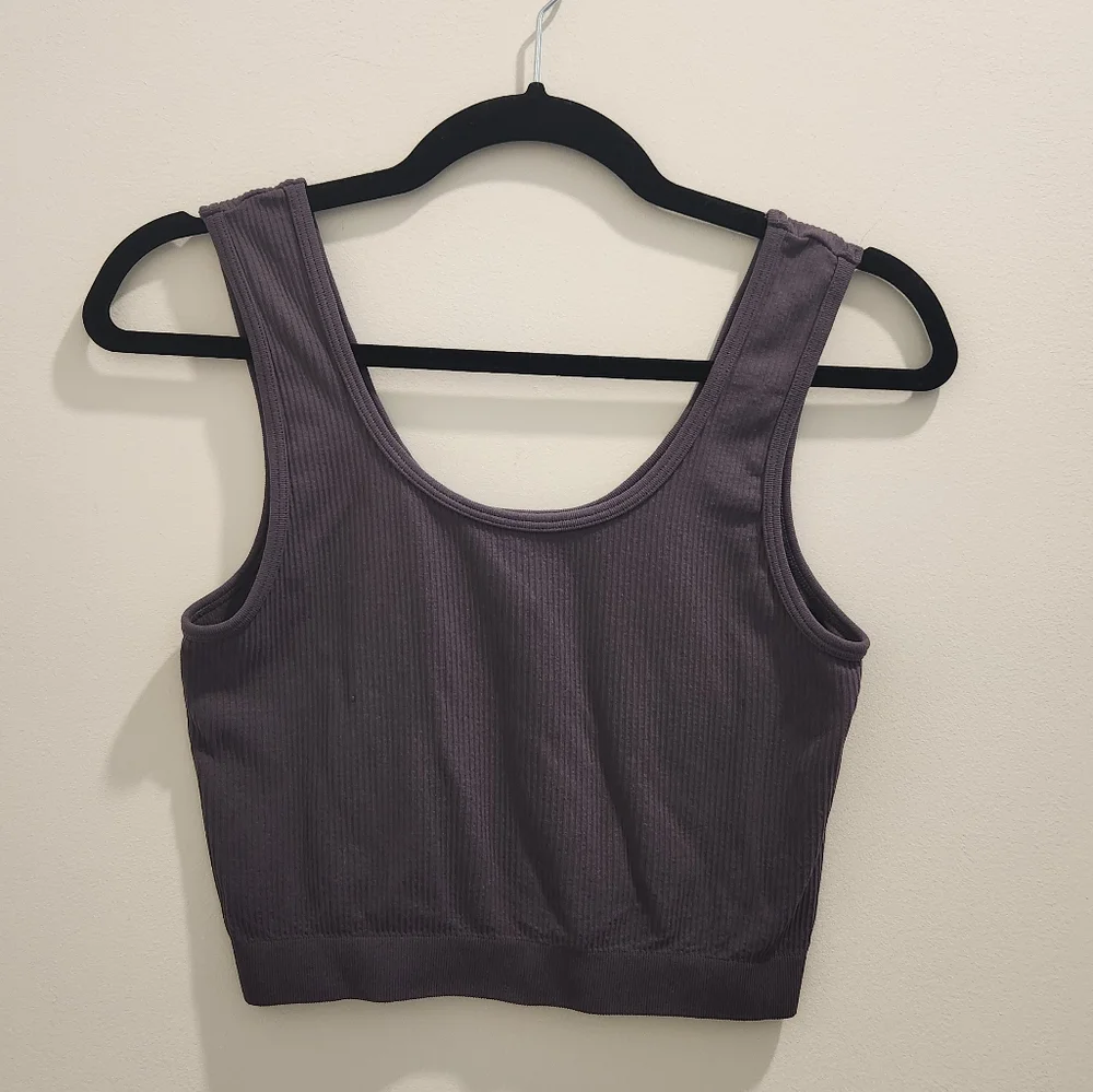 PacSun Contour Ribbed Crop Top - Picture 4 of 7